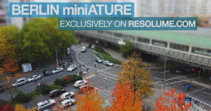 Berlin Miniature – VJ Loops