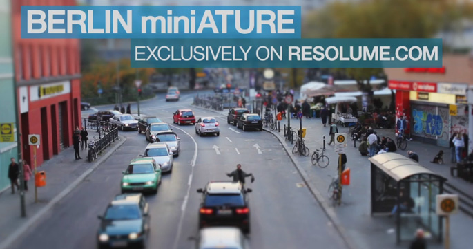 Berlin Miniature – VJ Loops